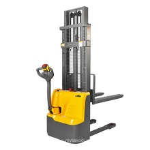 Xilin Hot Sale 1000kg 2200lbs 1.6m Balanced Walk-behind Electric Pallet Stackers With Lithium Battery